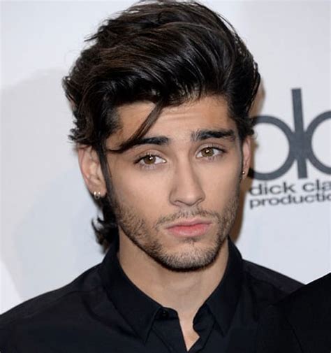 zayn malik haircut|More.